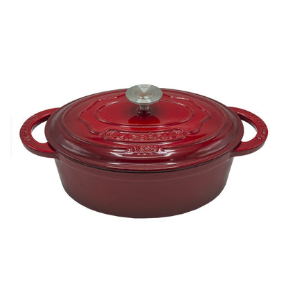 Olla Ovalada 29 Cm 4 Lt9#Rojo