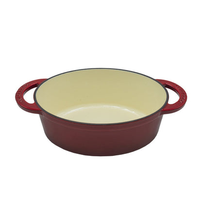 Olla Ovalada 29 Cm 4 Lt13#Rojo