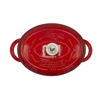 Cocotte Black Matte Ø34 Oval7#Rojo