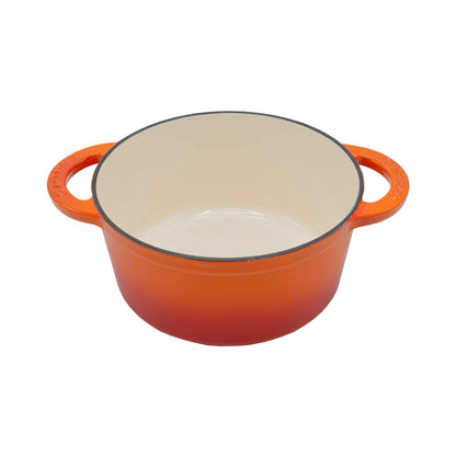 Olla Redonda 24 Cm Rouge Rubis 4 Lts10#Naranjo