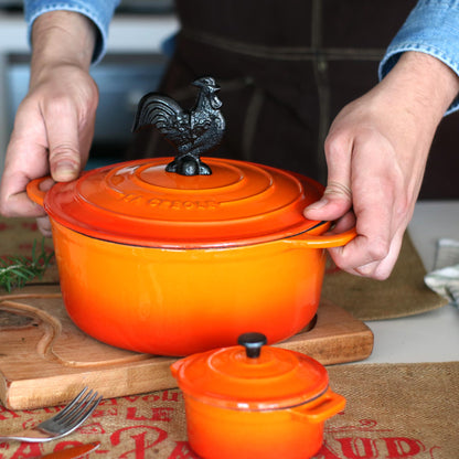 Olla Redonda 26 Cm Rouge Rubis 5 Lts7#Naranjo