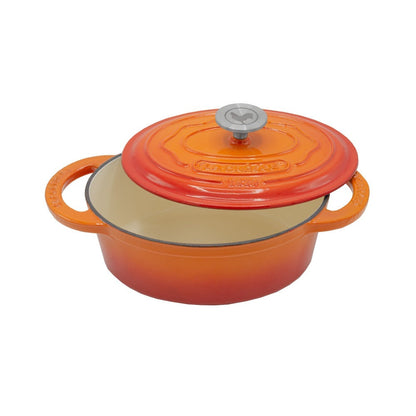 Olla Ovalada 29 Cm 4 Lt4#Naranjo