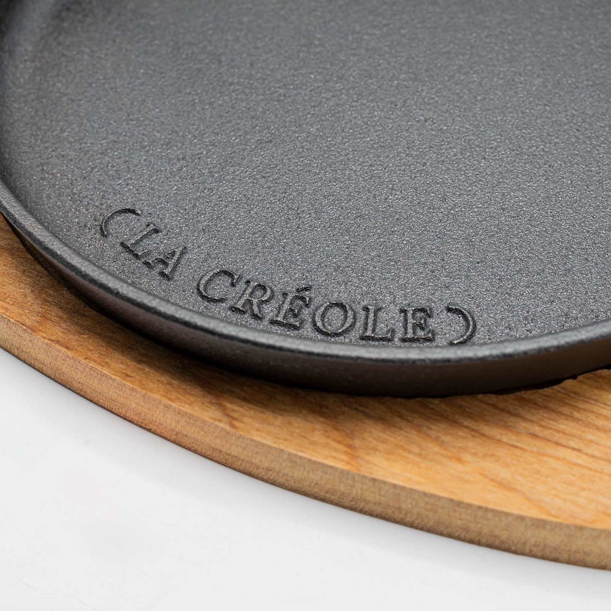 Plato Para Servir en Hierro Fundido 22 Cm5#Negro