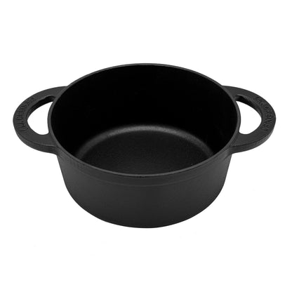 Olla Redonda 22 Cm Rouge Rubis 3 Lts8#Negro