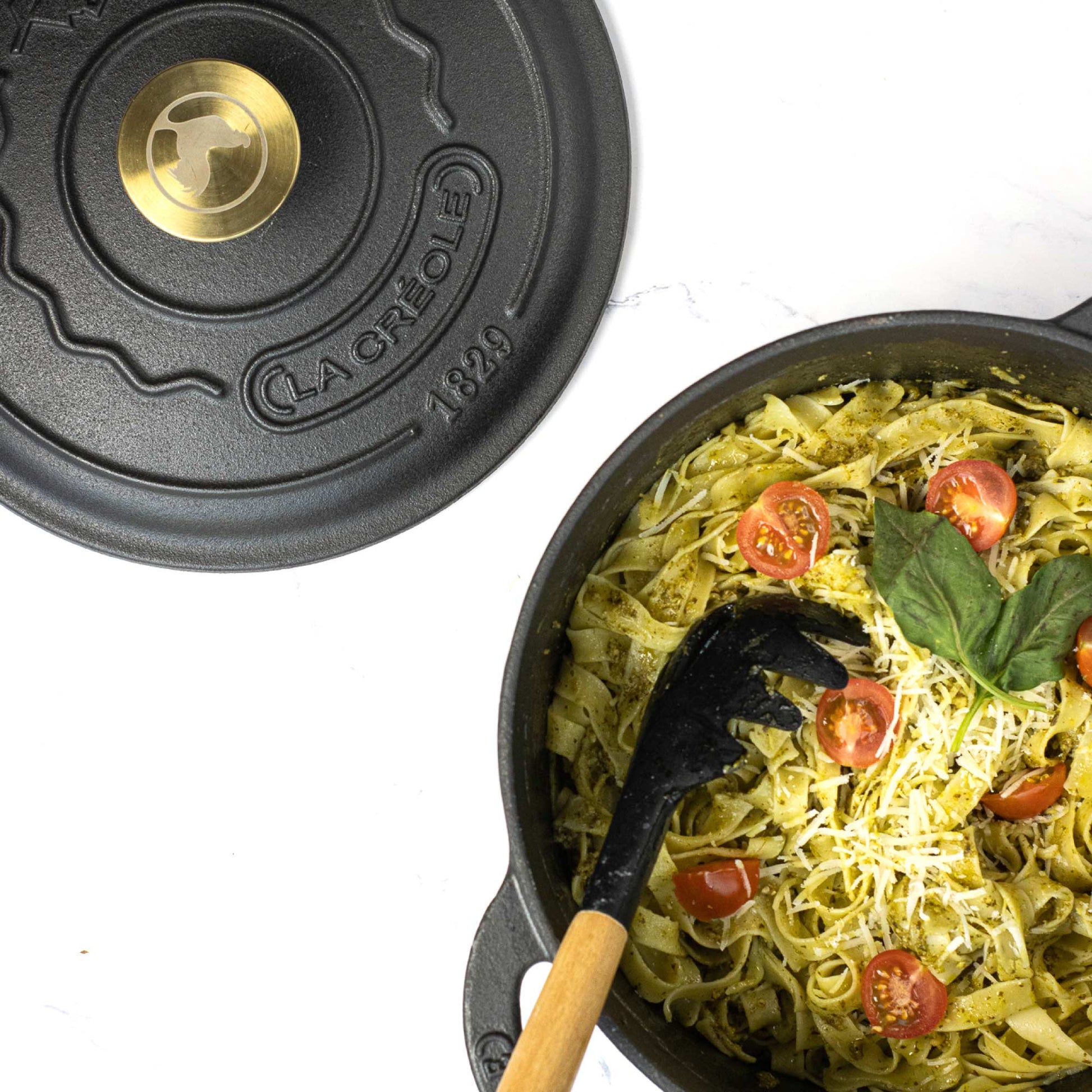 Olla Redonda 24 Cm Rouge Rubis 4 Lts5#Negro