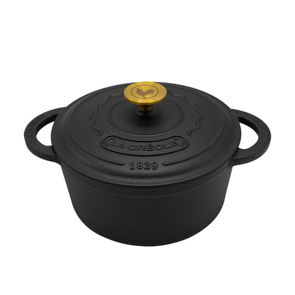 Olla Redonda 24 Cm Rouge Rubis 4 Lts6#Negro