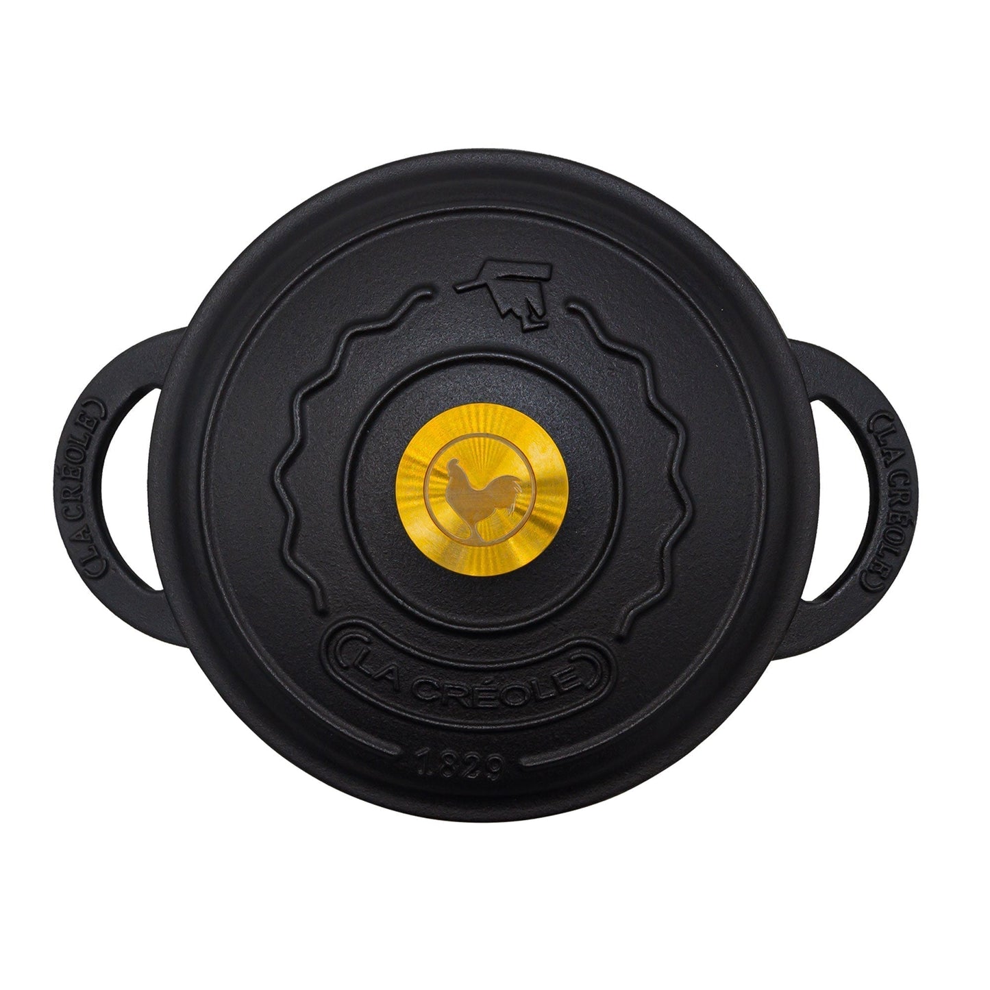 Olla Redonda 24 Cm Rouge Rubis 4 Lts7#Negro