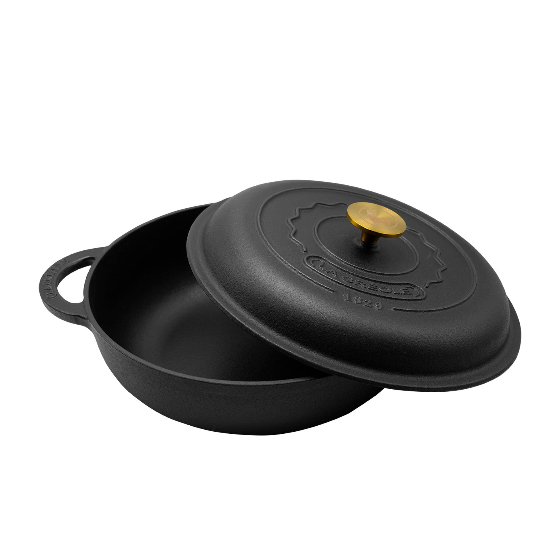 Olla Perfil Bajo 30 Cm12#Negro