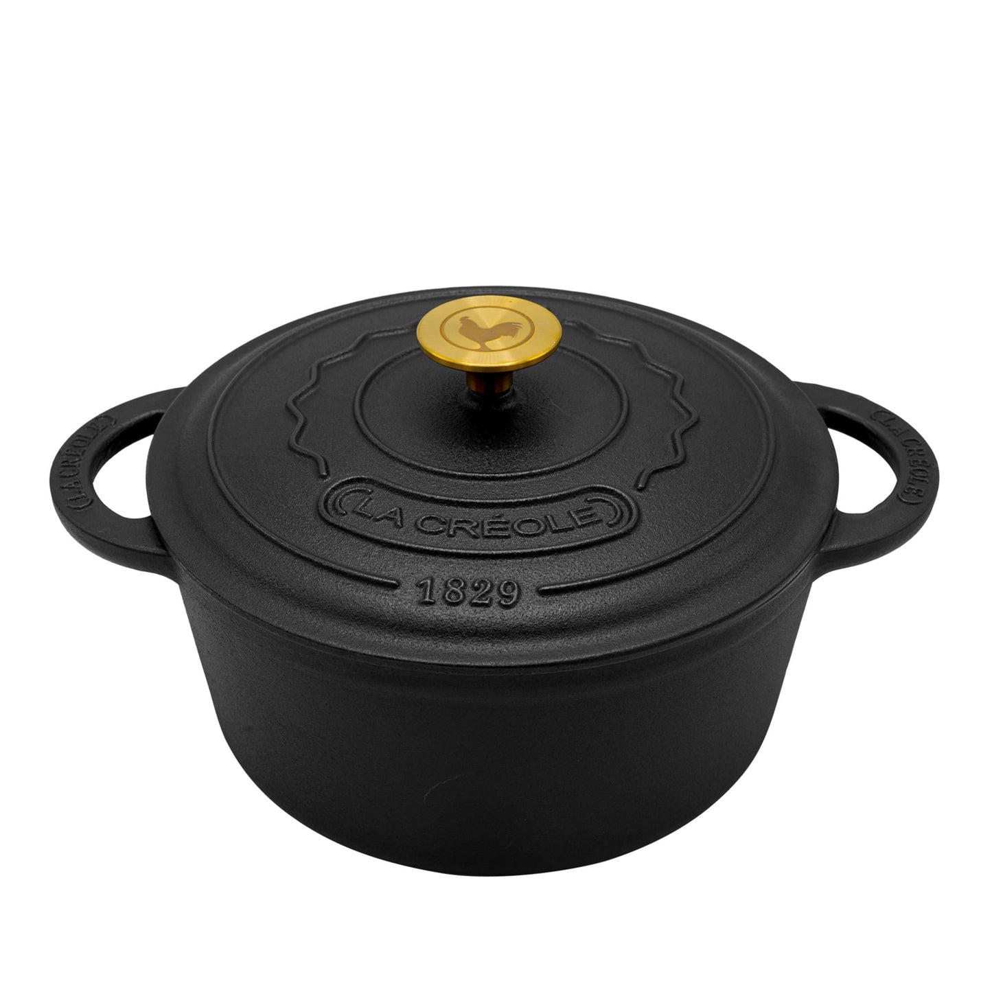 Olla Redonda 26 Cm Rouge Rubis 5 Lts5#Negro