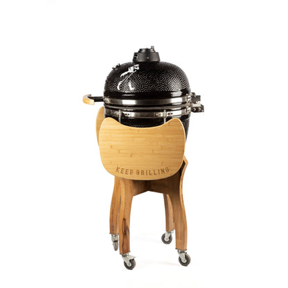 Parrilla Kamado Asador Criollo Black Label + Box6#Negro