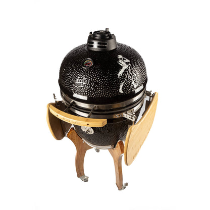 Parrilla Kamado Asador Criollo Black Label + Box7#Negro