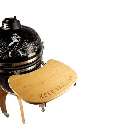 Parrilla Kamado Asador Criollo Black Label + Box8#Negro