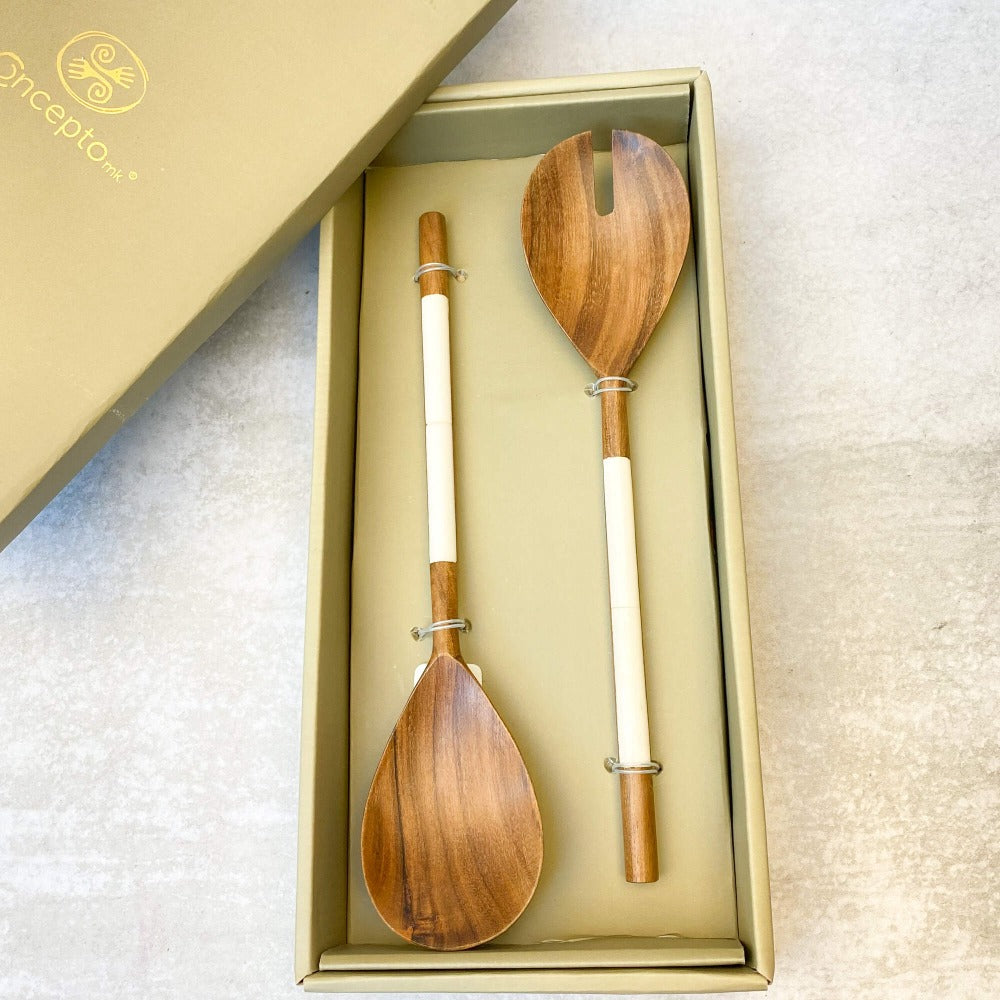 Cucharas Delhi Ensalada4#Madera