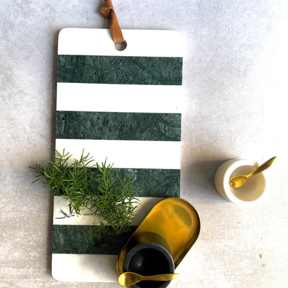 Tabla Palermo Mármol Rallada1#Blanco|Verde