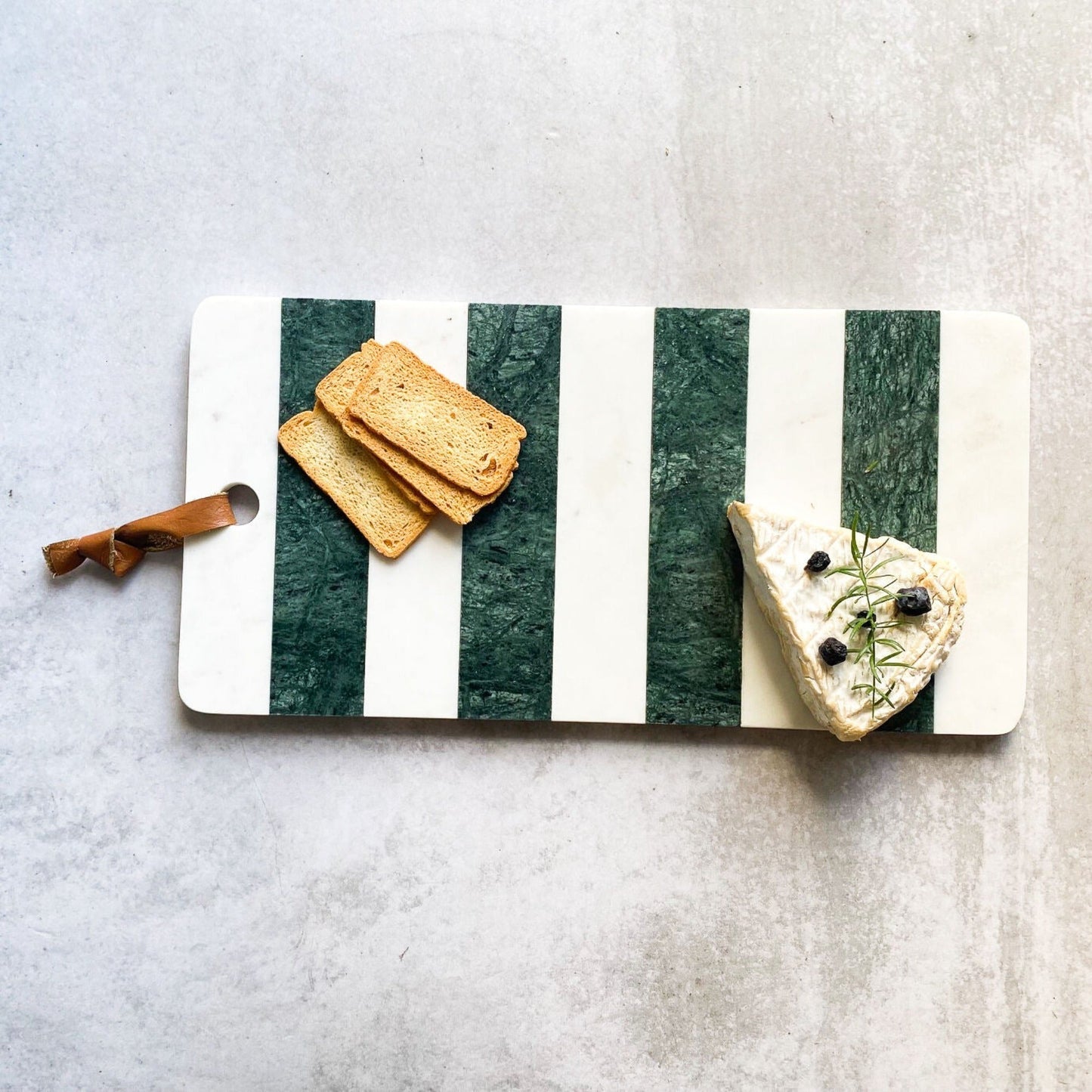 Tabla Palermo Mármol Rallada2#Blanco|Verde