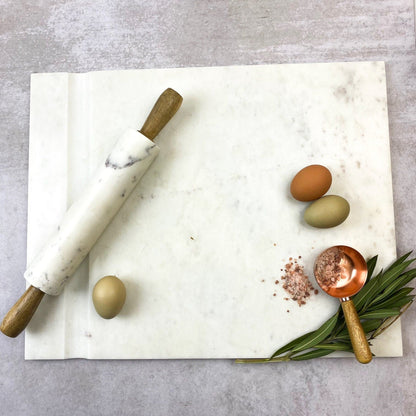 Tabla Mónaco De Mármol Con Uslero3#Blanco