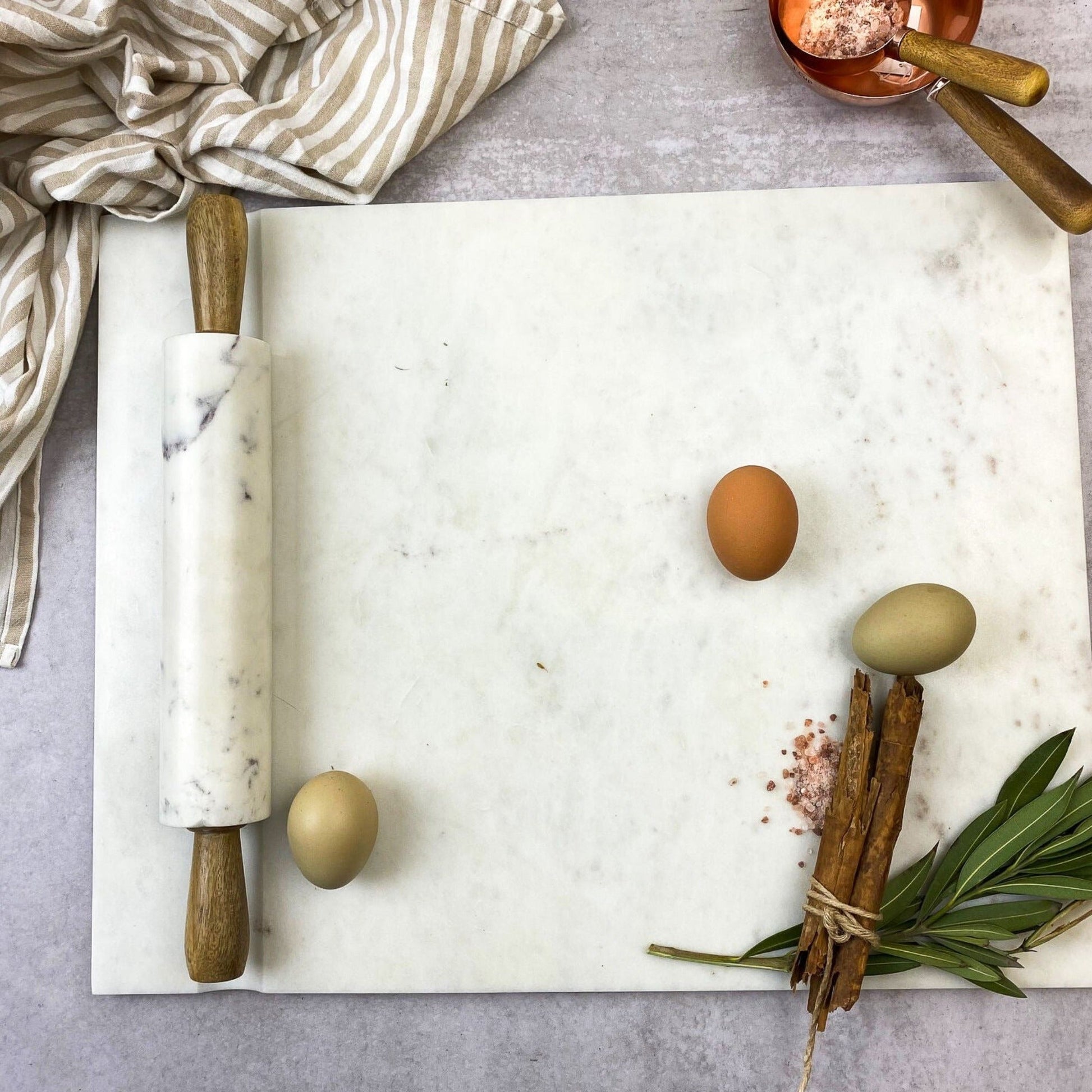 Tabla Mónaco De Mármol Con Uslero1#Blanco