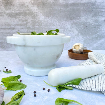 Mortero De Mármol XL2#Blanco