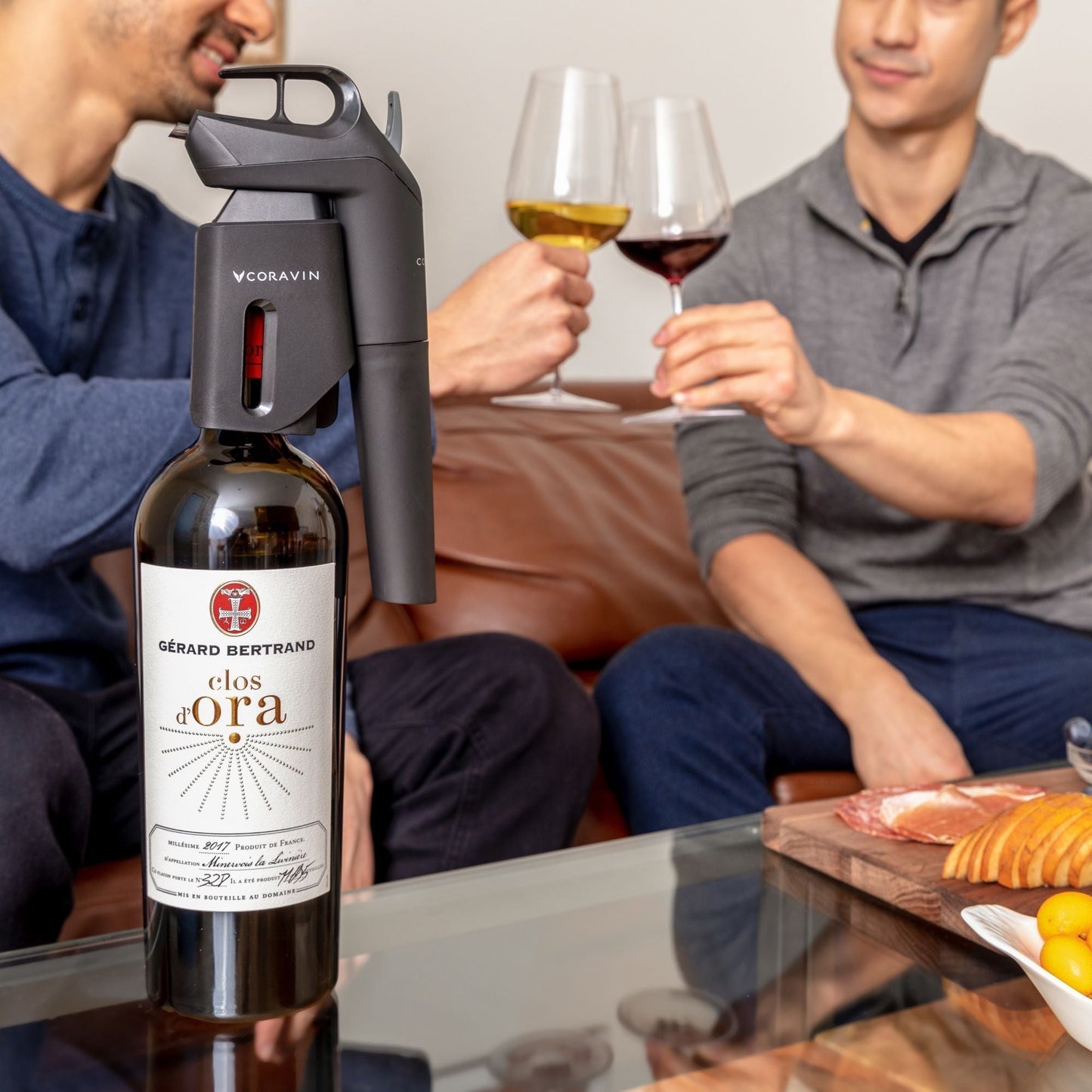 Dispensador Vino por Copas Coravin Timeless Three+ (Incluye 2 cápsulas, un aireador y 2 screw caps)4#Negro
