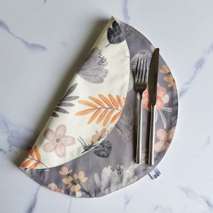 Set Individuales Reversibles Roma2#Beige