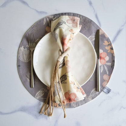 Set Individuales Reversibles Roma5#Beige