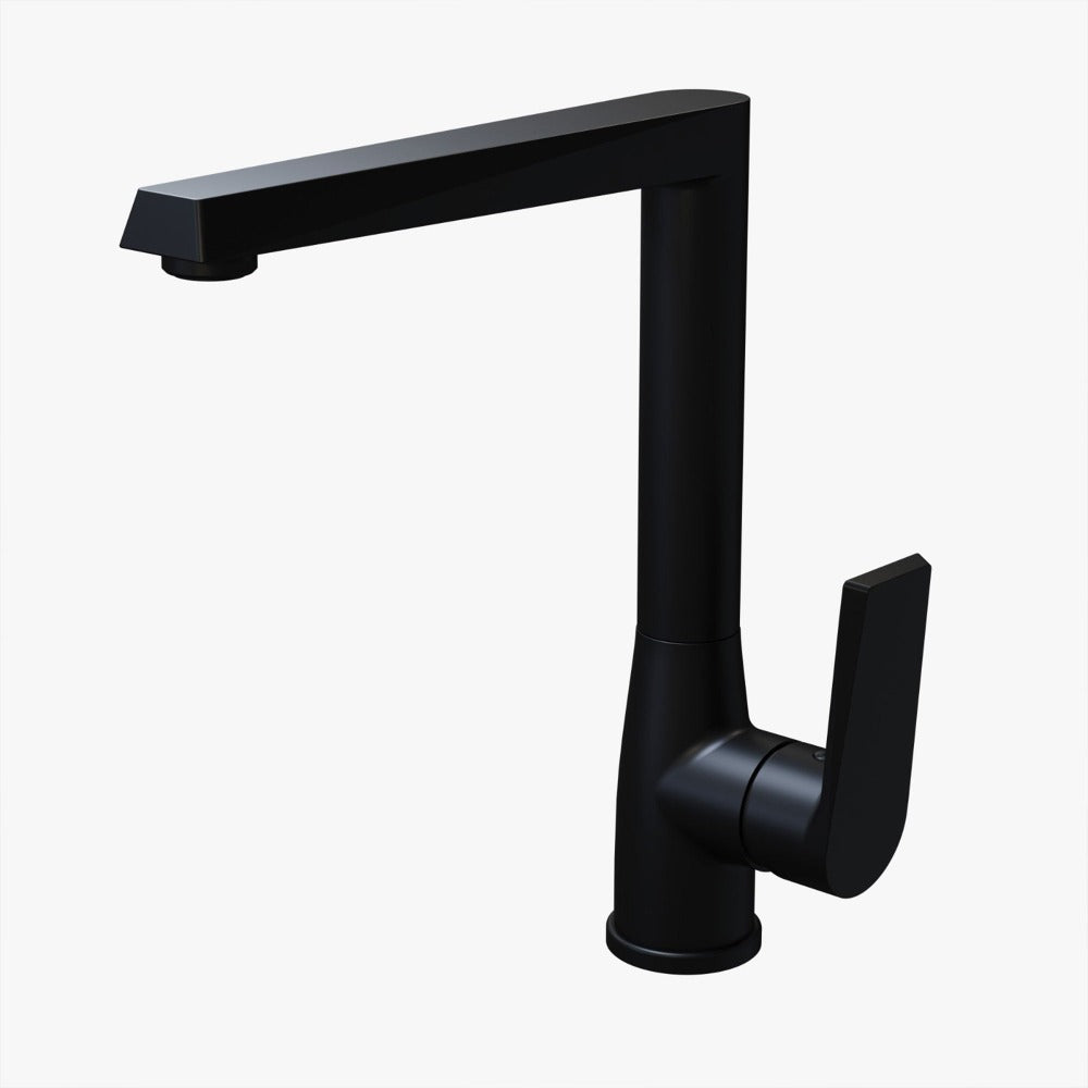 Grifería Monomando Lavaplatos Zafiro Black2#Negro