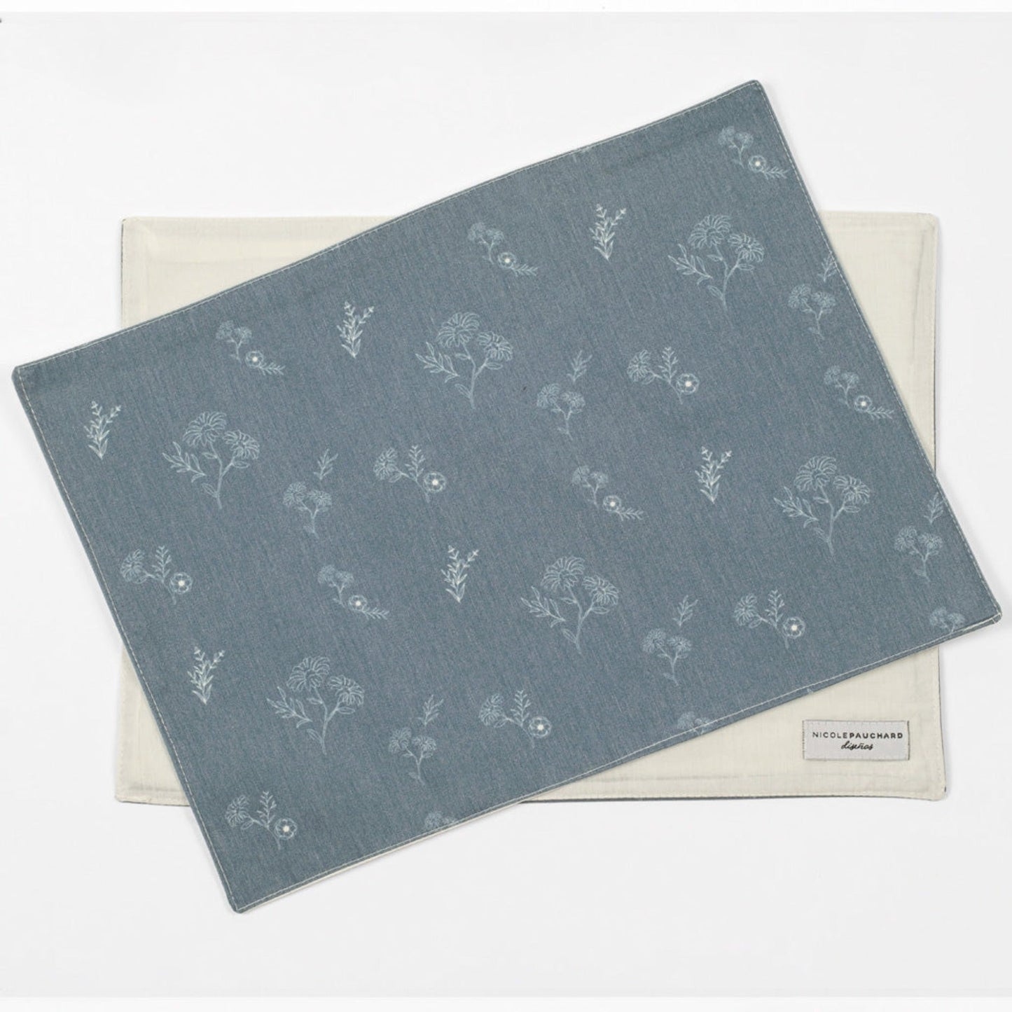 Set 4 Individuales Colomba3#Azul