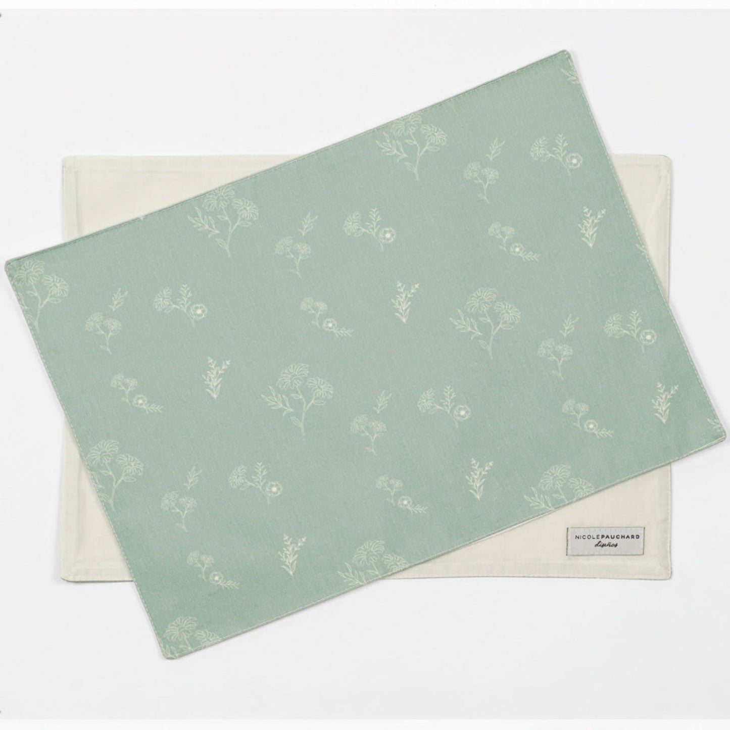 Set 4 Individuales Colomba6#Verde