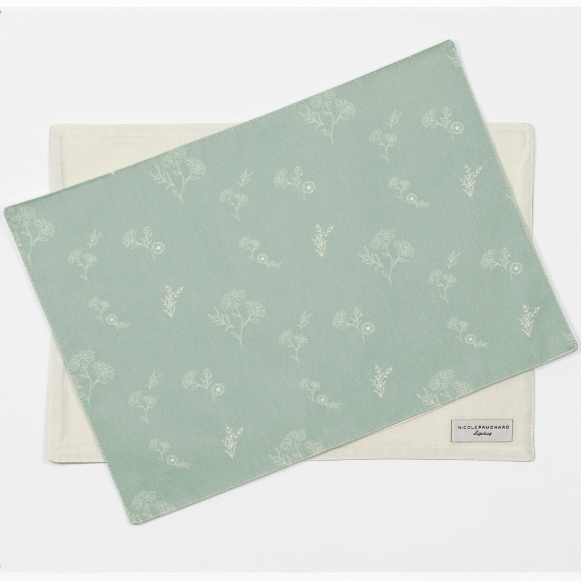 Set 4 Individuales Colomba6#Verde