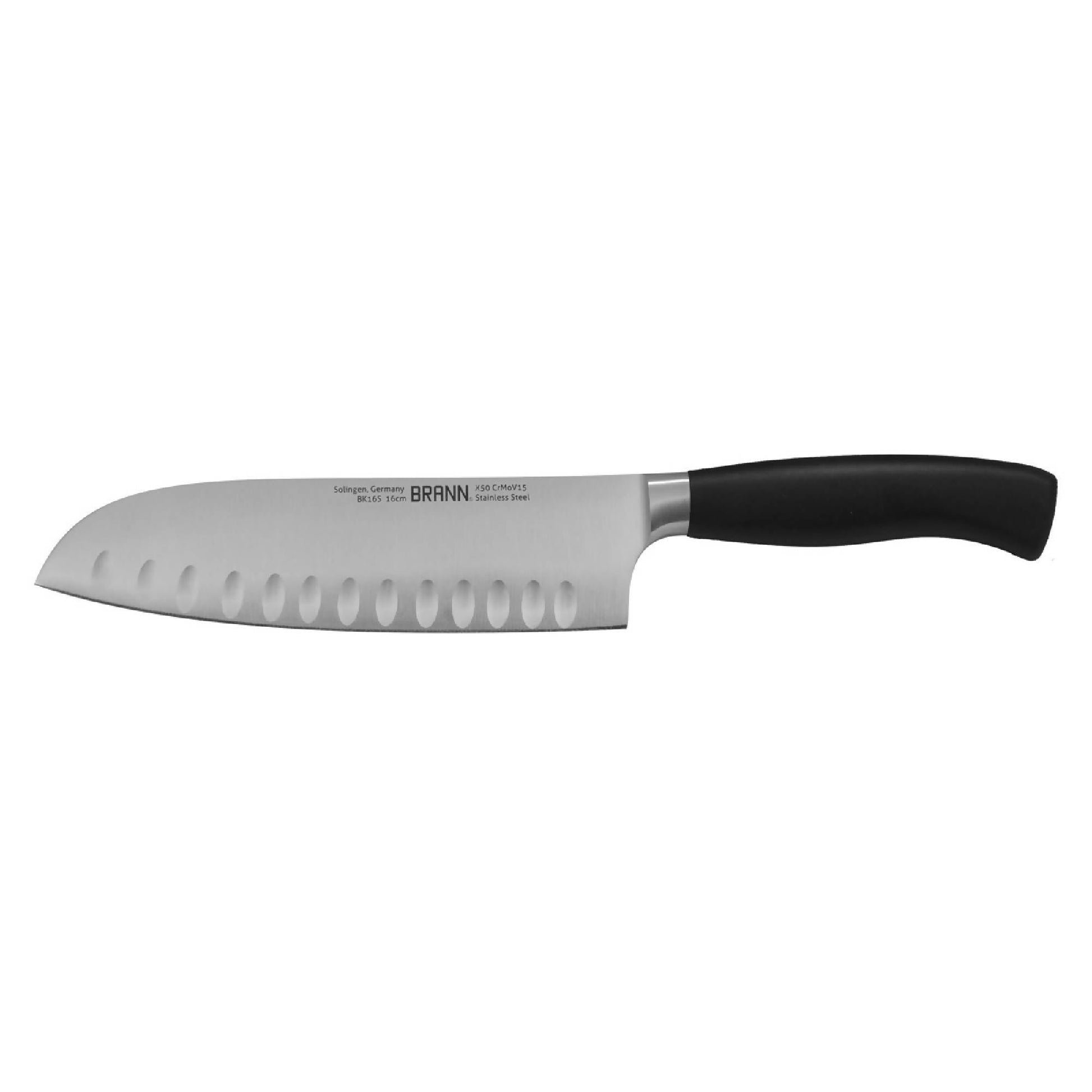 Cuchillo Santoku 16 cm1#Negro