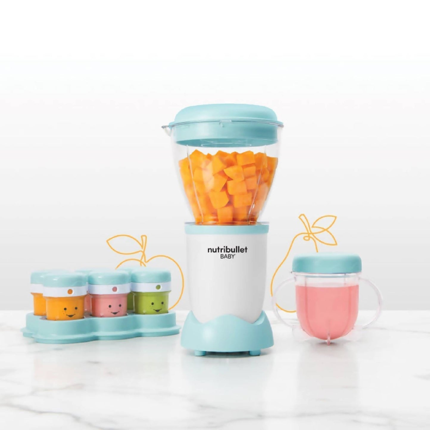 Licuadora Nutribullet Baby2#Celeste