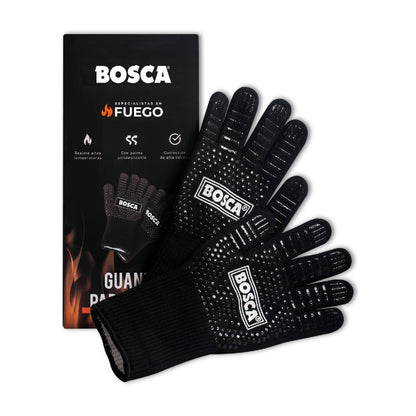 Guantes Parrillero8#Negro