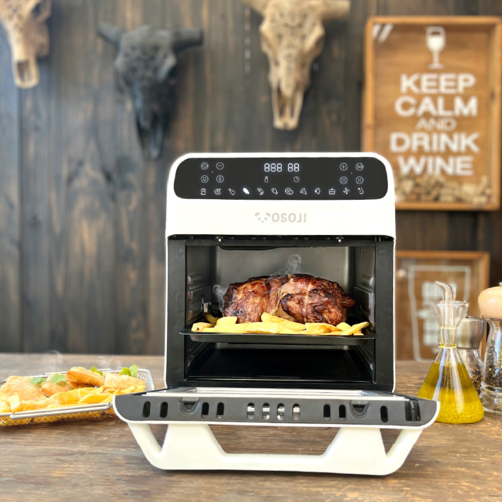 Freidora de Aire y Horno de Pizza Osoji 12 Lts1#Blanco