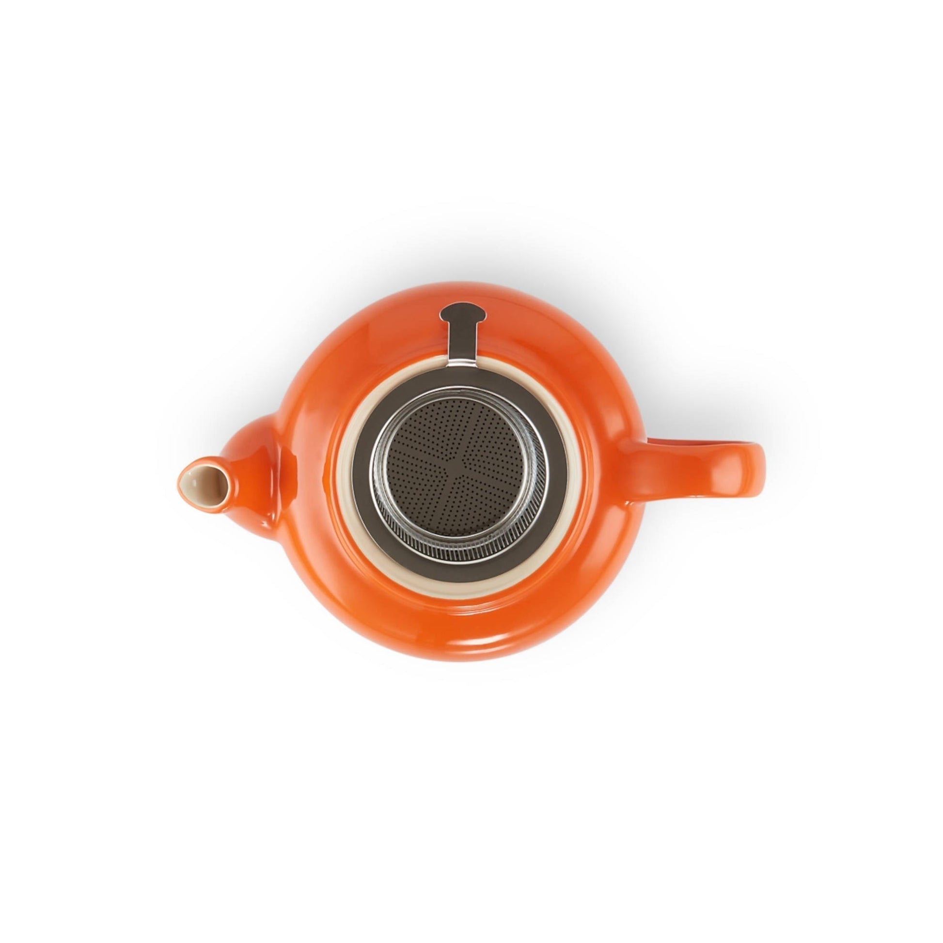 Tetera Con Infusor Acero Inox 1.3 Lts2#Naranjo