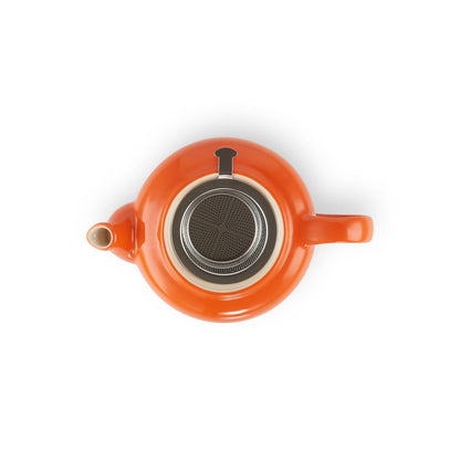 Tetera Con Infusor Acero Inox 1.3 Lts2#Naranjo