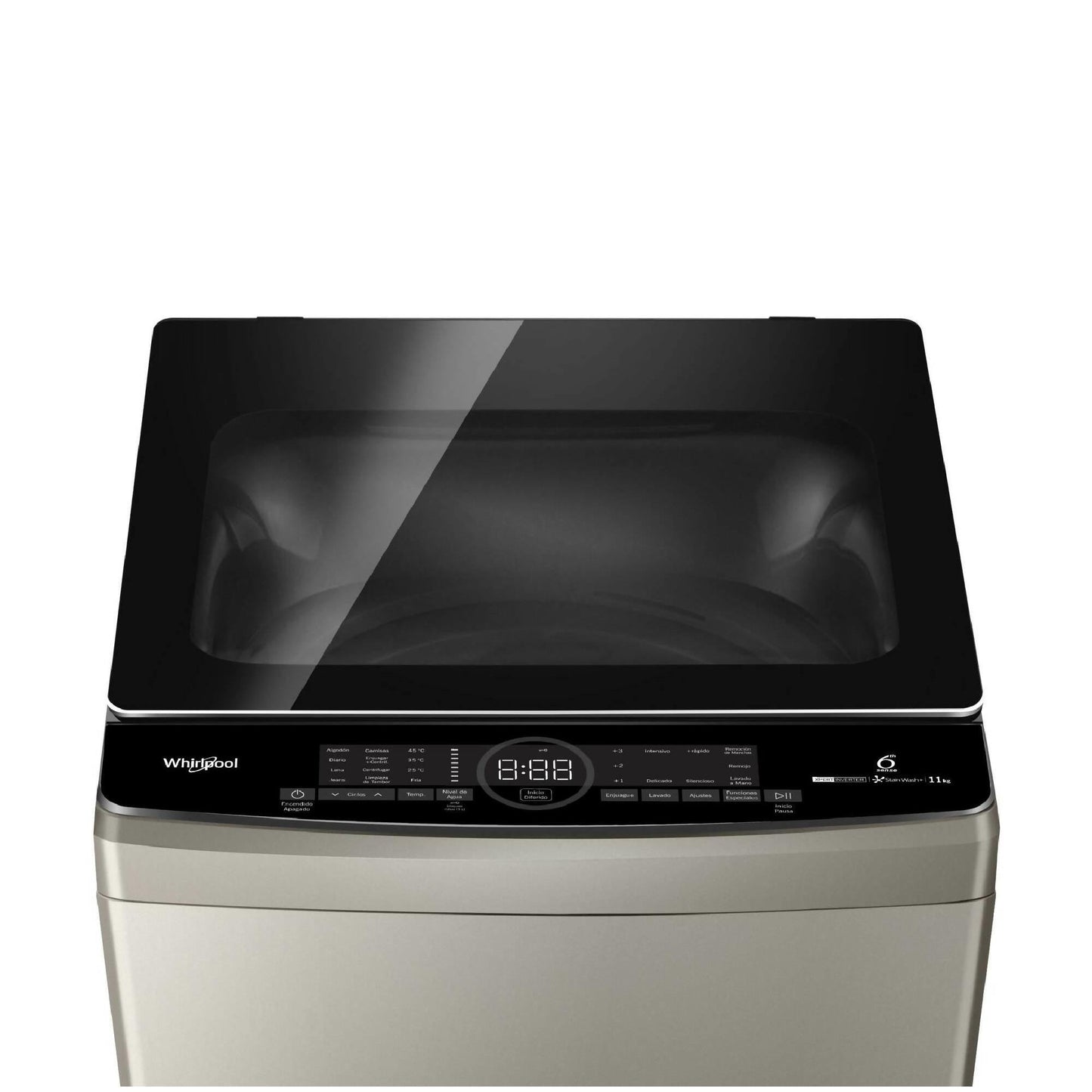 Lavadora whirlpool Xpert Inverter 11 Kg4#Gris