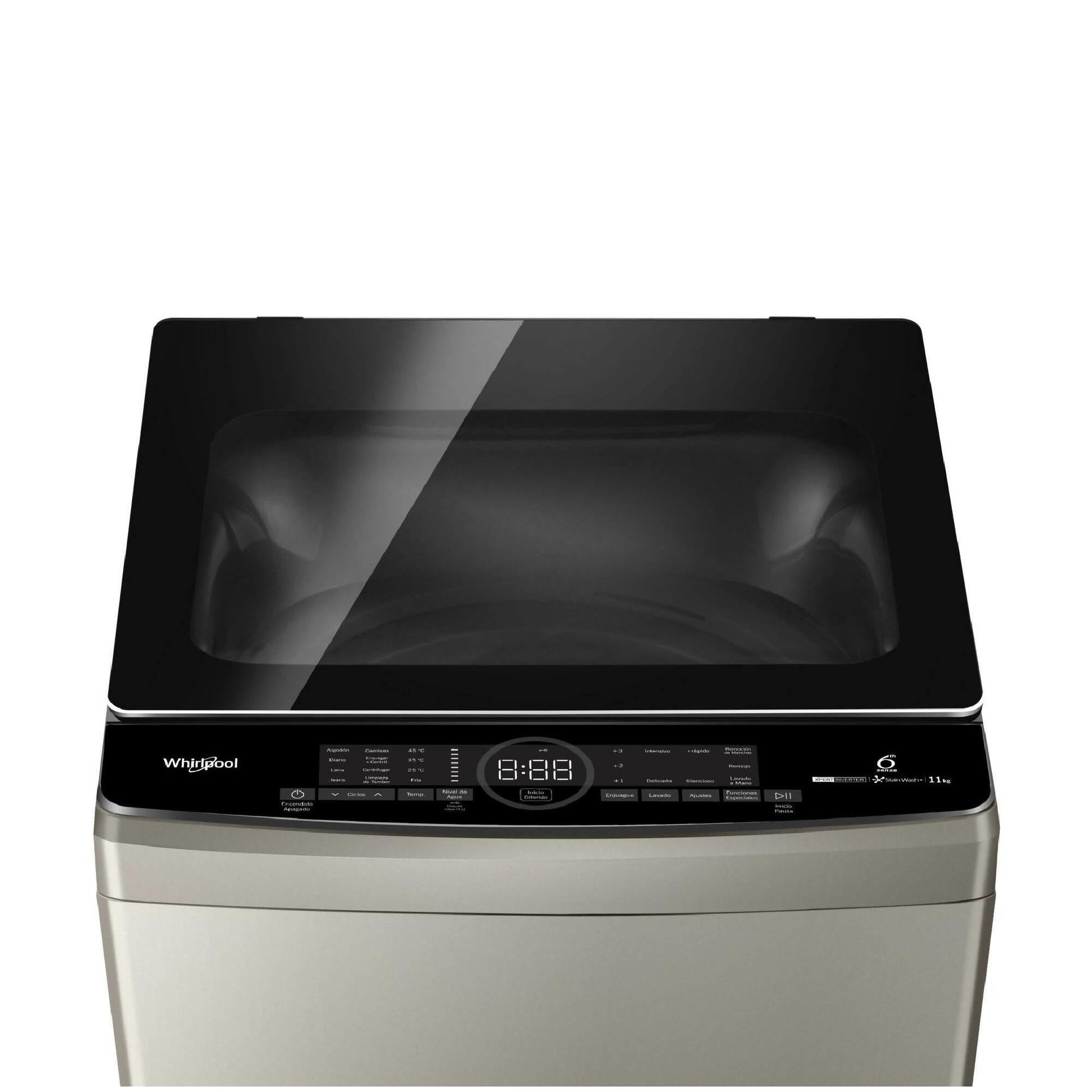 Lavadora whirlpool Xpert Inverter 11 Kg4#Gris