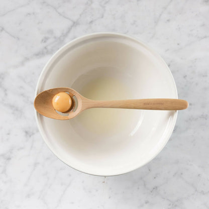 Cuchara Madera con Separador Yema Huevo