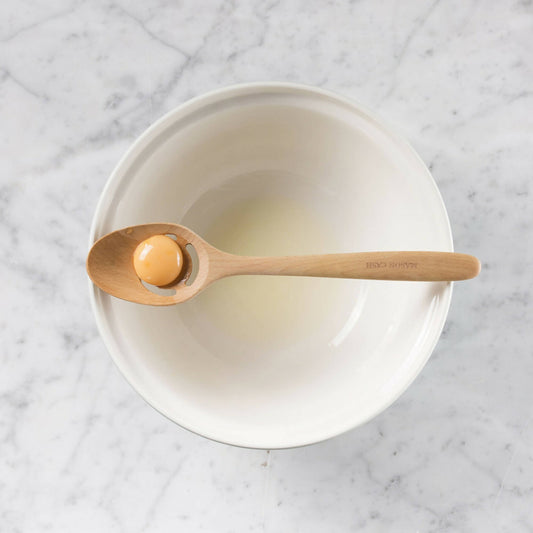 Cuchara Madera con Separador Yema Huevo