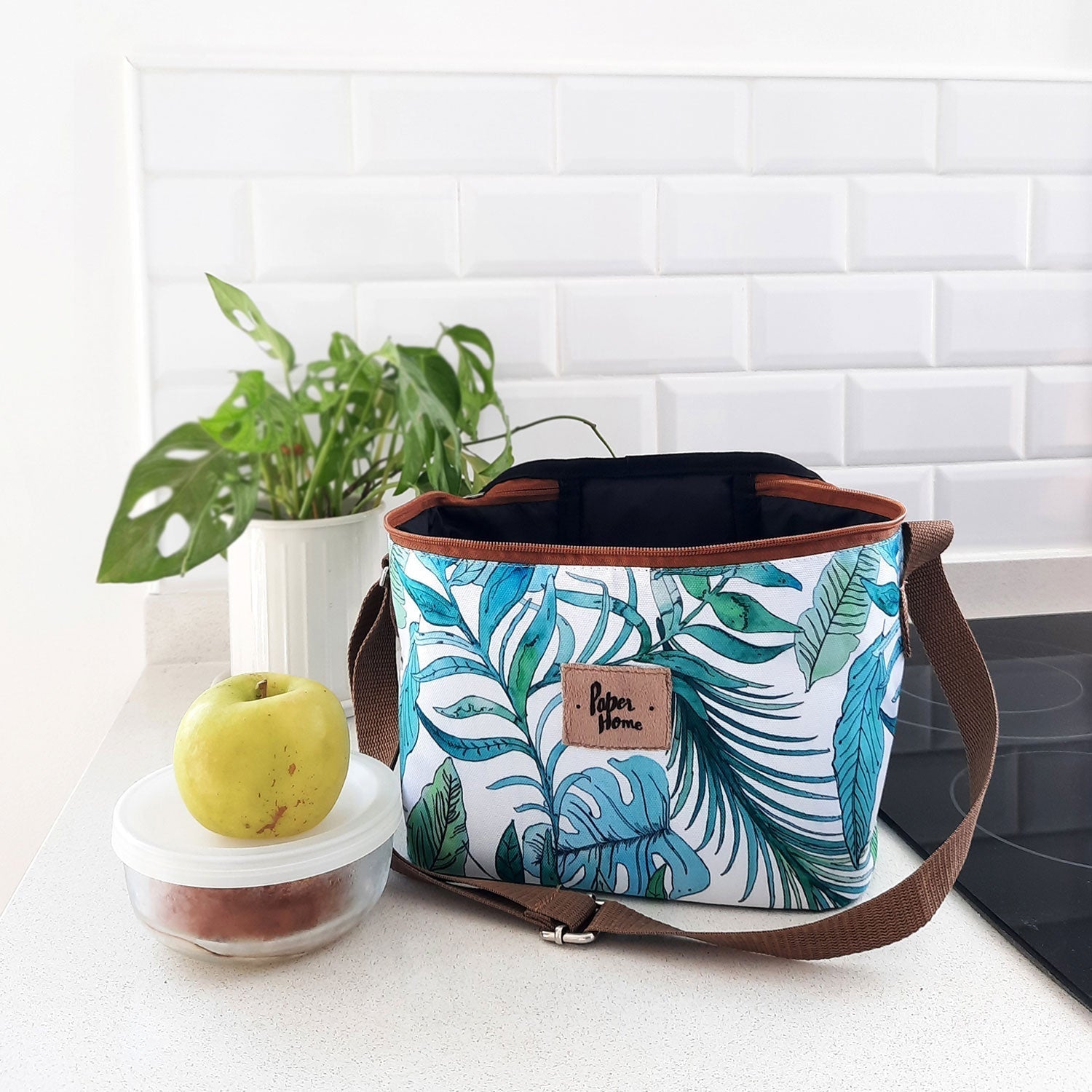 Lonchera Térmica Sustentable Botánica1#Verde