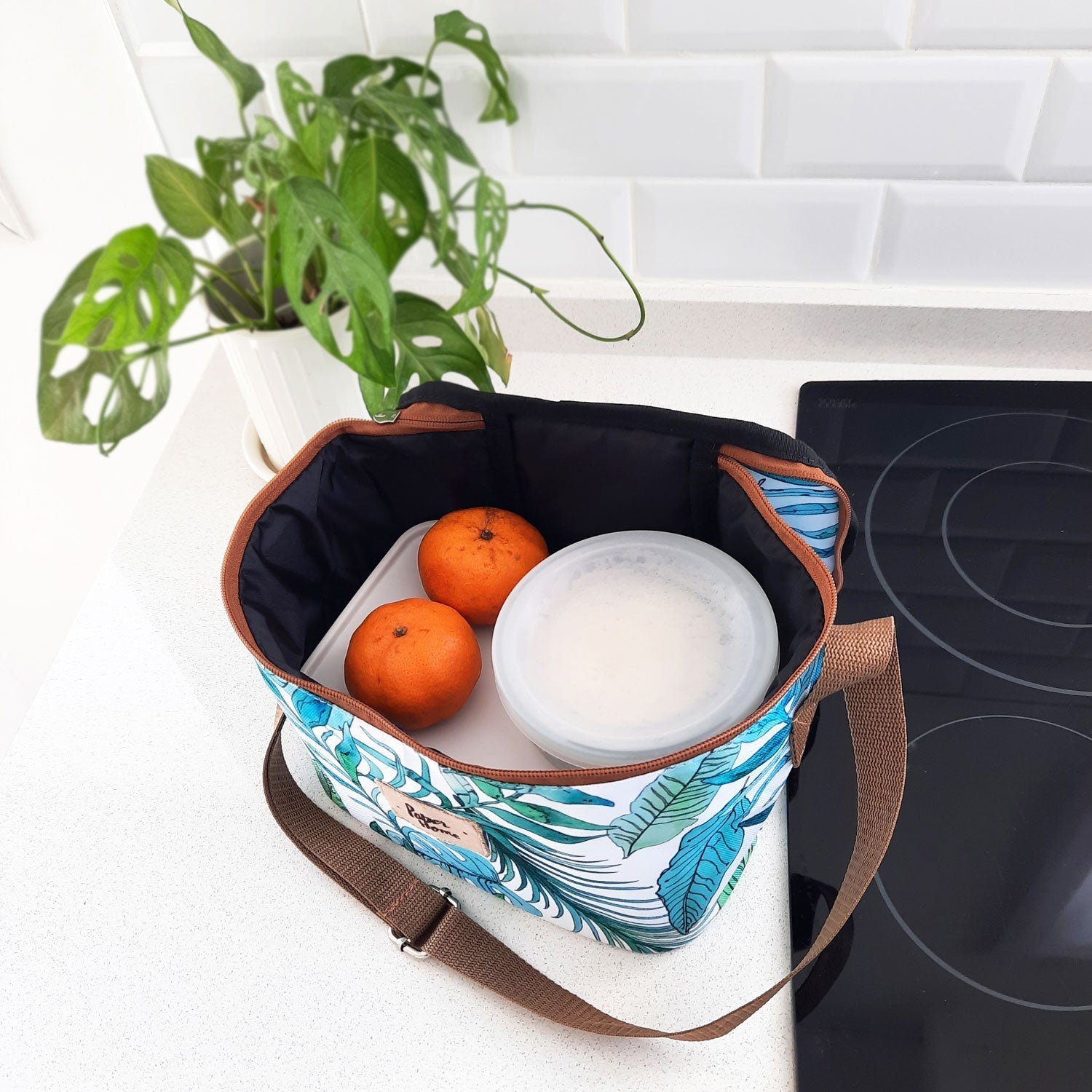 Lonchera Térmica Sustentable Botánica5#Verde