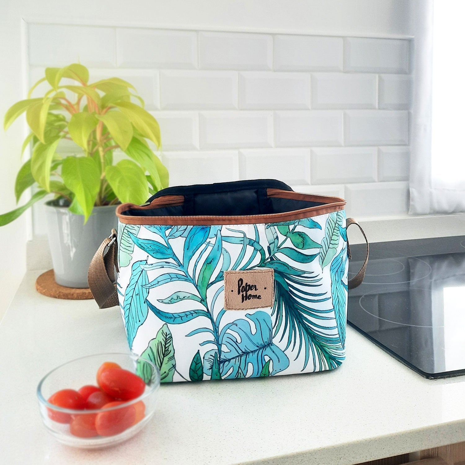 Lonchera Térmica Sustentable Botánica4#Verde