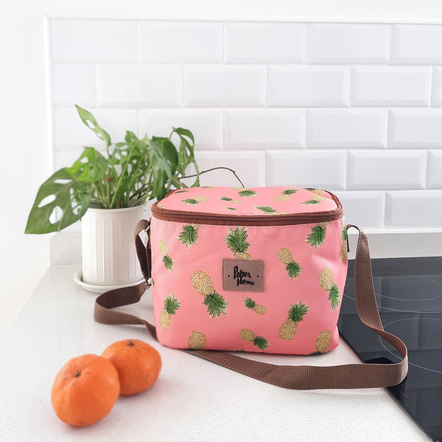 Lonchera Térmica Sustentable Piñas4#Multicolor