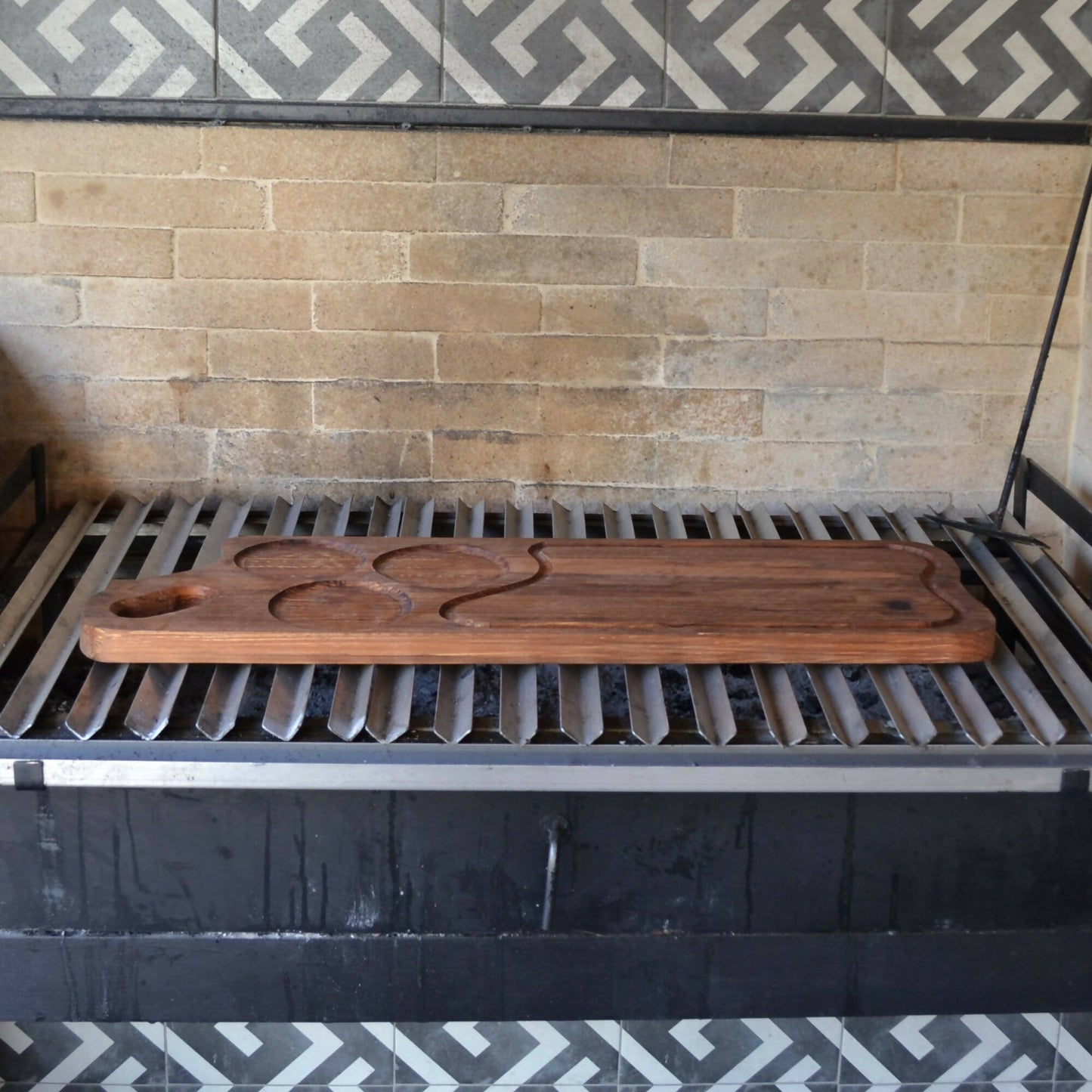 Tabla Asado o Picoteo 3 Rebajes3#Café