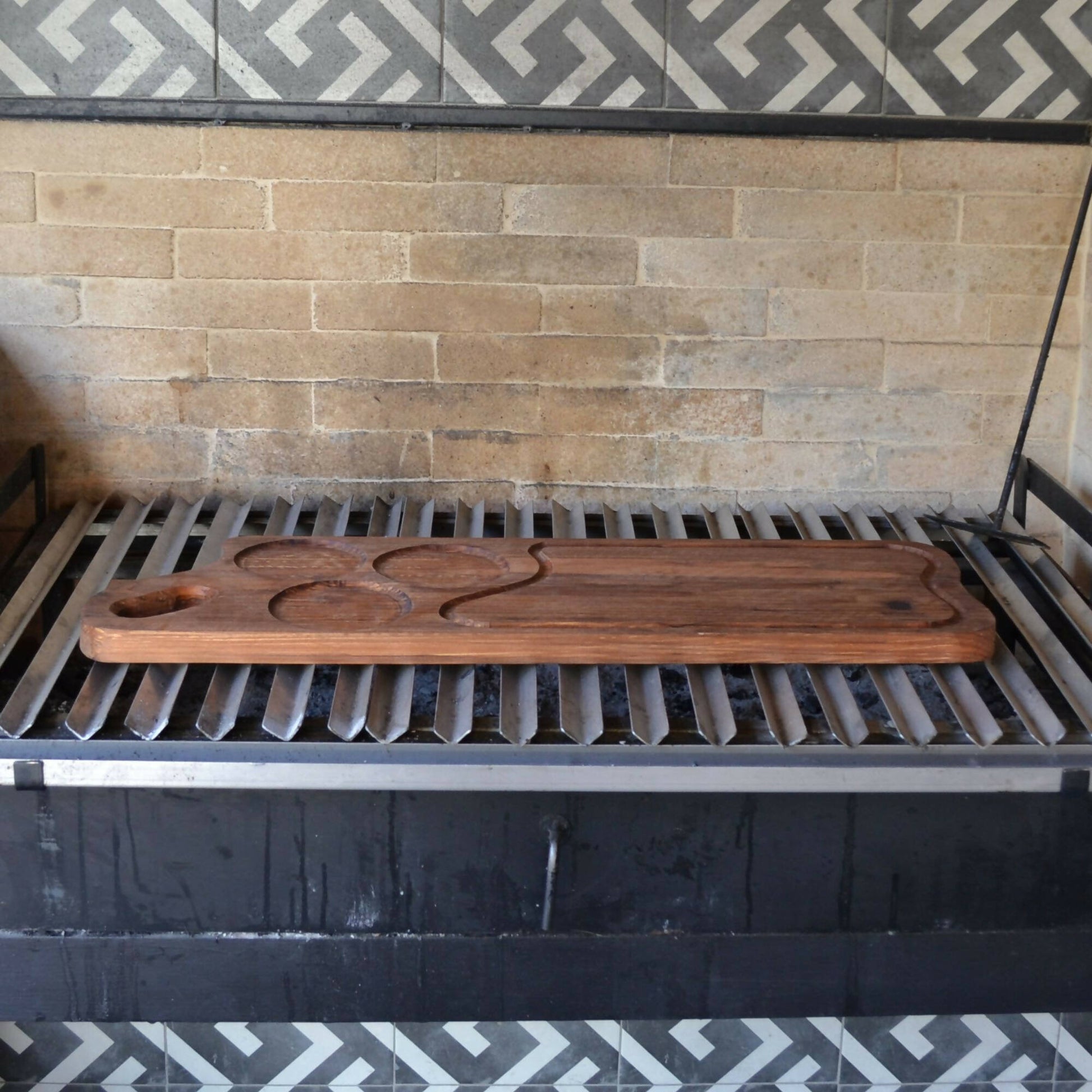 Tabla Asado o Picoteo 3 Rebajes3#Café