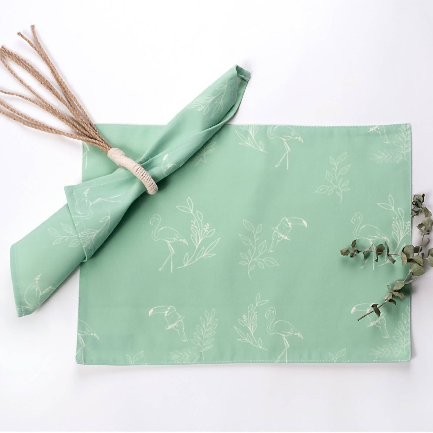 Pack 4 Individuales Antonia2#Verde