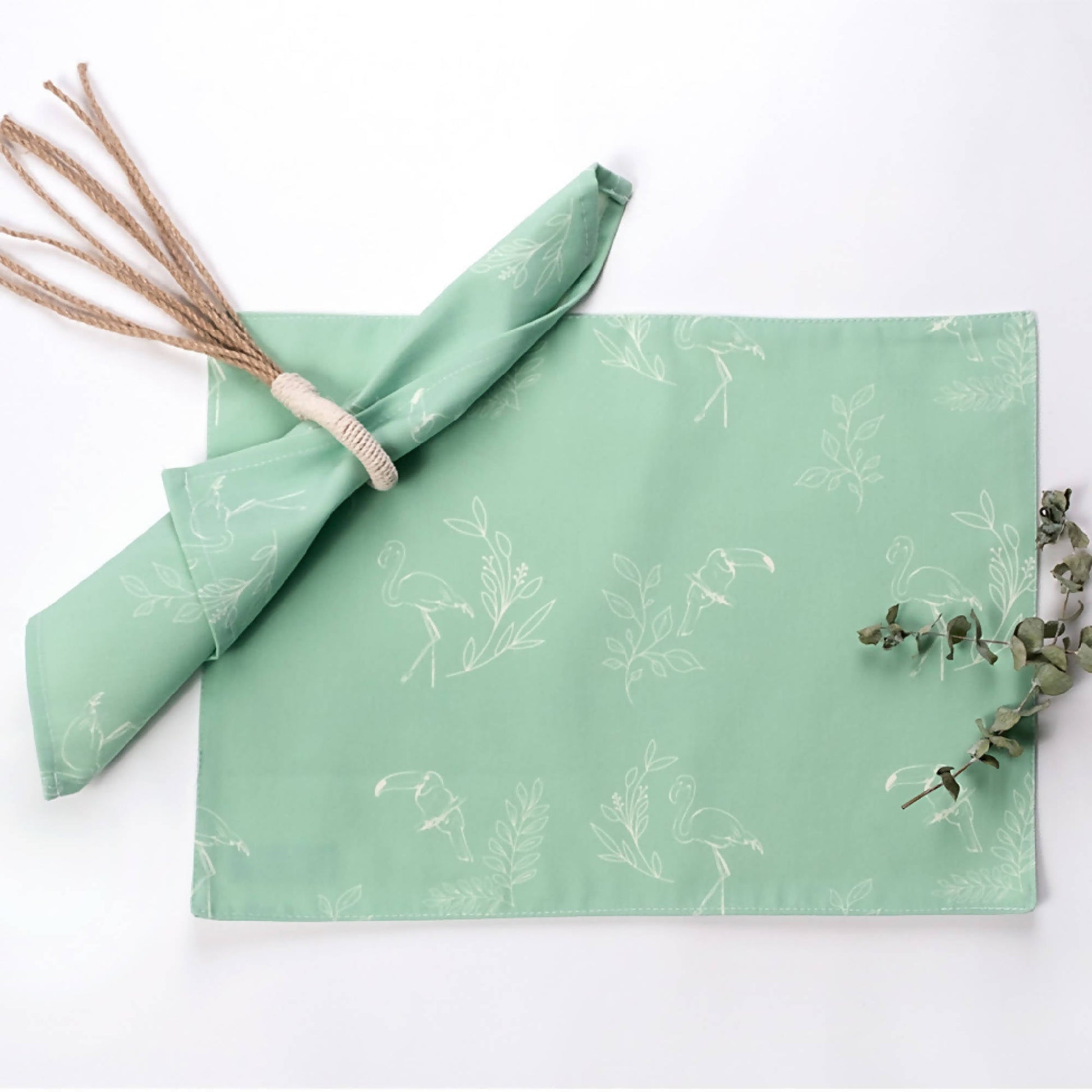 Pack 4 Individuales Antonia2#Verde