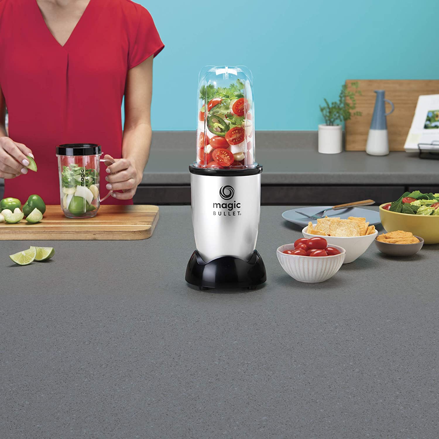 Licuadora Magic Bullet 11 Pzs5#Acero
