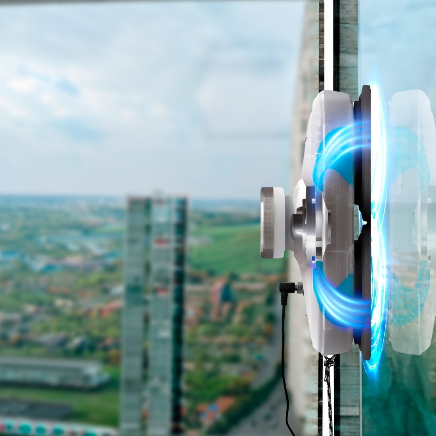 Robot Limpiavidrios Mado5#Blanco