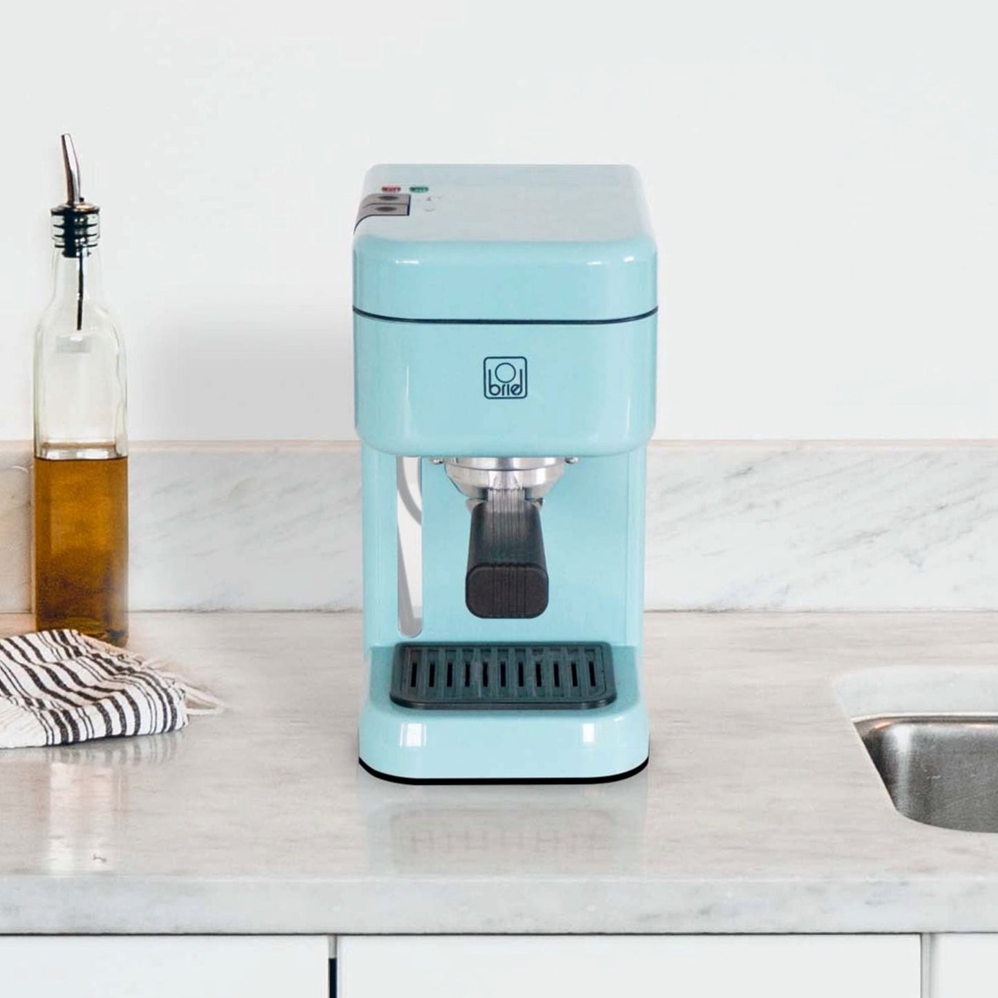 Cafetera Espresso Modelo Mia3#Celeste